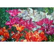 Tableau Flowers N° 15 - Antonina Levskaya