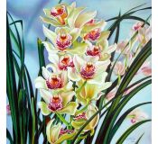 Tableau Flowers N° 44 - Antonina Levskaya - Huile sur Toile - PixCarre.com