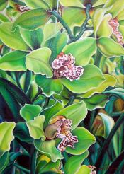 Tableau Flowers N° 43 - Antonina Levskaya